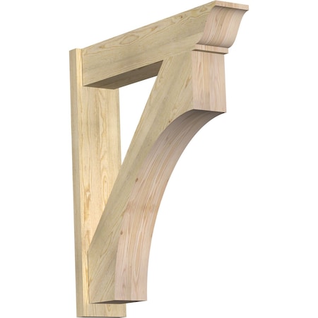 Ekena Millwork Westlake Traditional Rough Sawn Outlooker, Douglas Fir, 8"W x 36"D x 42"H OUT08X36X42WTL01RDF